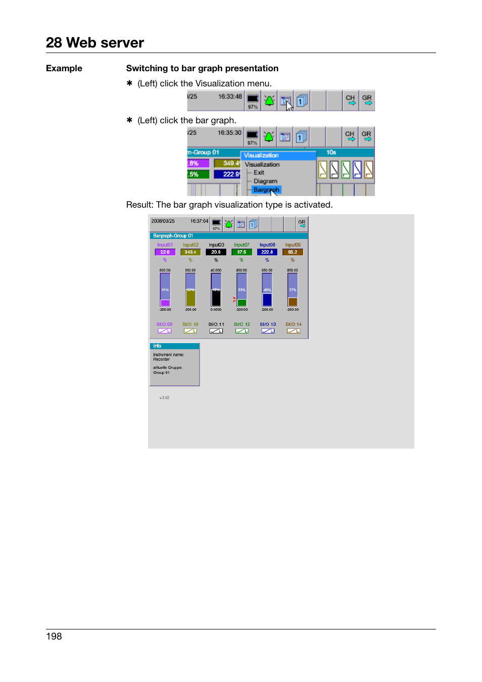 28 web server | JUMO 706581 LOGOSCREEN nt Operating Manual User Manual | Page 198 / 224