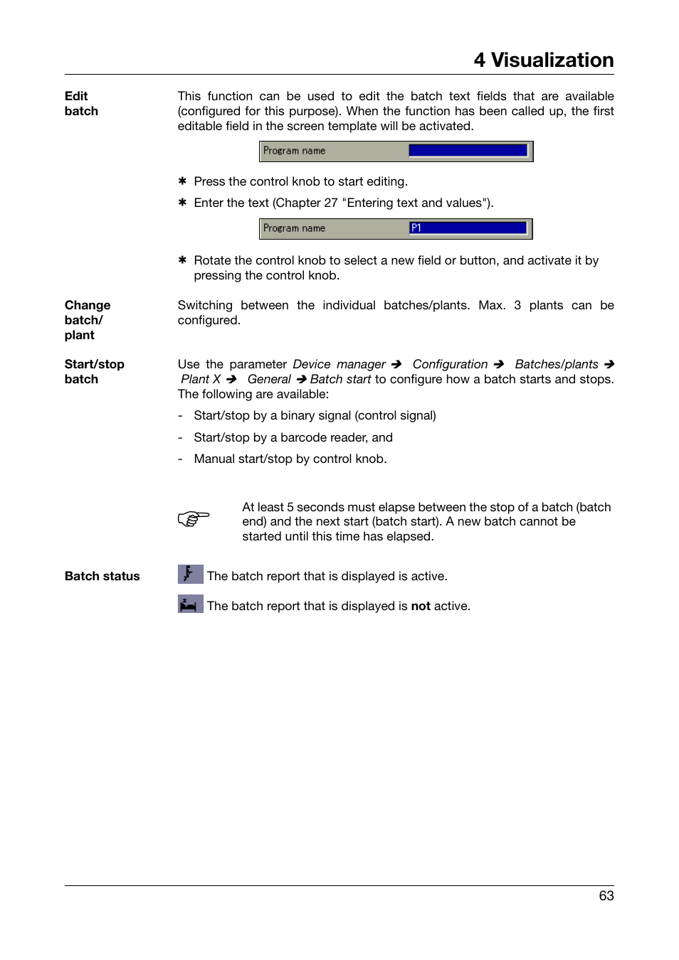4 visualization | JUMO 706581 LOGOSCREEN nt Operating Manual User Manual | Page 63 / 224