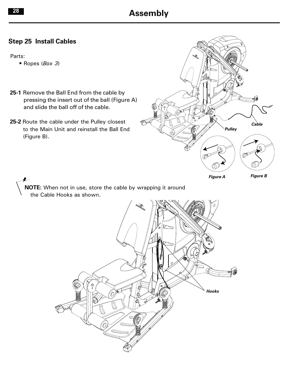 Assembly | Bowflex RevolutionXP User Manual | Page 28 / 32