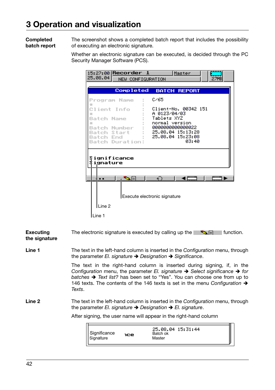 3 operation and visualization | JUMO 706560 LOGOSCREEN es Operating Instructions User Manual | Page 42 / 64