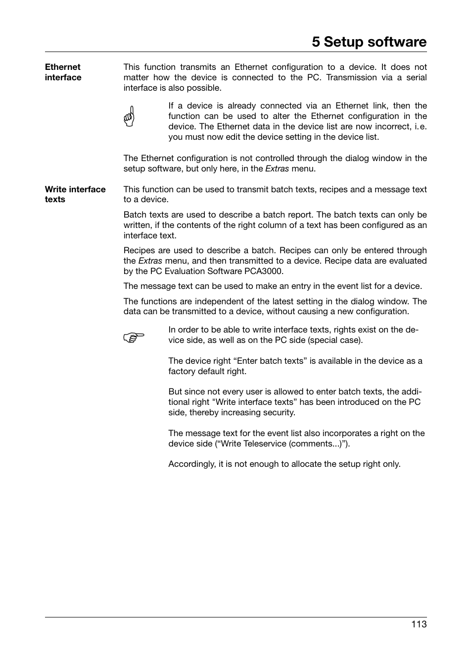 5 setup software | JUMO 706560 LOGOSCREEN es Operating Manual User Manual | Page 113 / 128