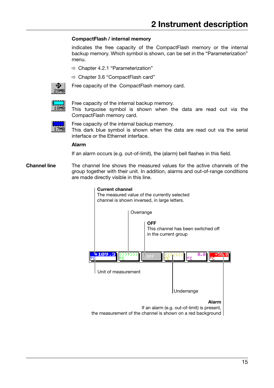 2 instrument description | JUMO 706560 LOGOSCREEN es Operating Manual User Manual | Page 15 / 128