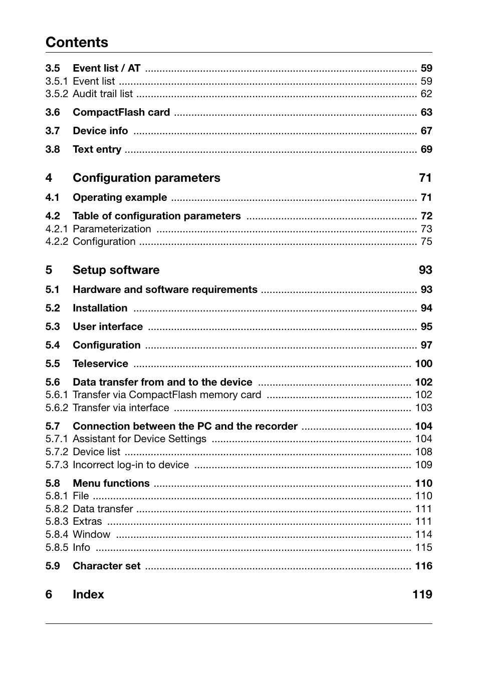 JUMO 706560 LOGOSCREEN es Operating Manual User Manual | Page 4 / 128