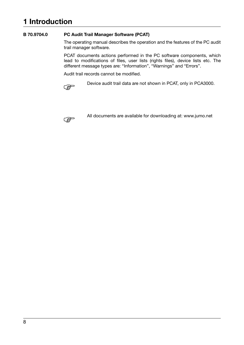 JUMO 706560 LOGOSCREEN es Operating Manual User Manual | Page 8 / 128