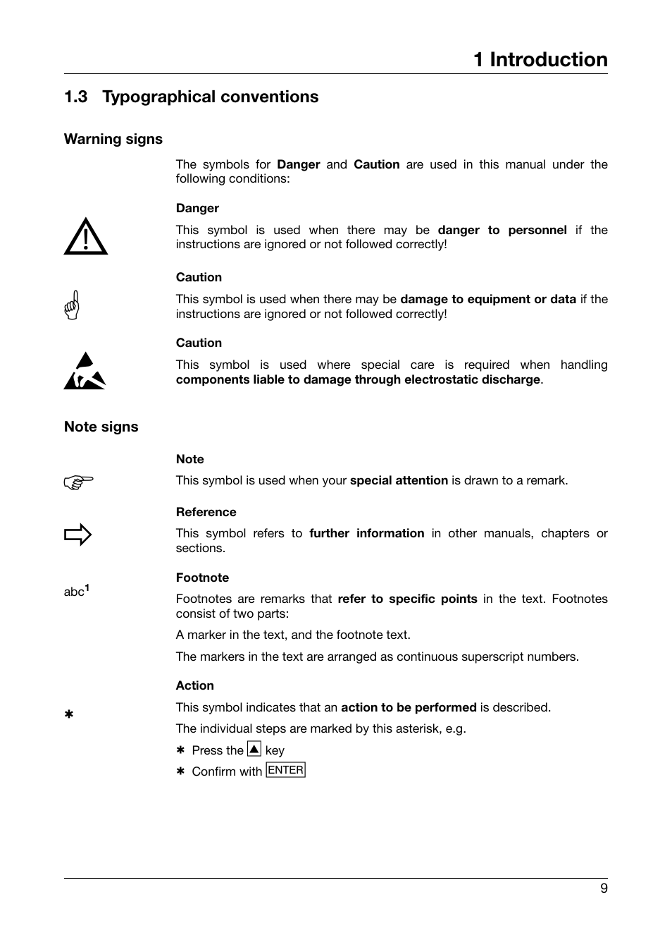 3 typographical conventions, Typographical conventions, 1 introduction | JUMO 706560 LOGOSCREEN es Operating Manual User Manual | Page 9 / 128