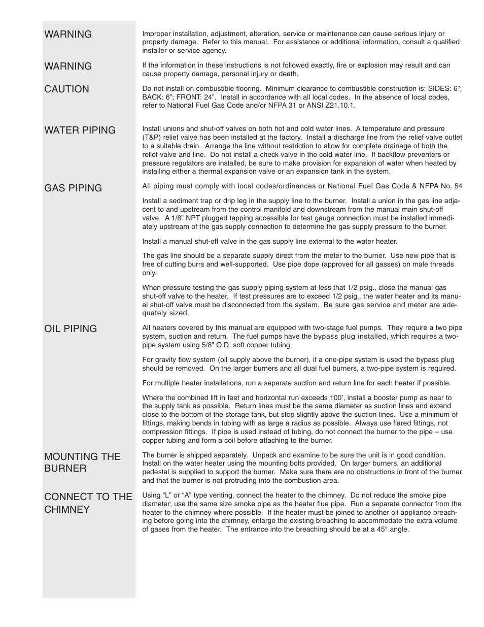 Bock Water heaters 150 User Manual | Page 3 / 8