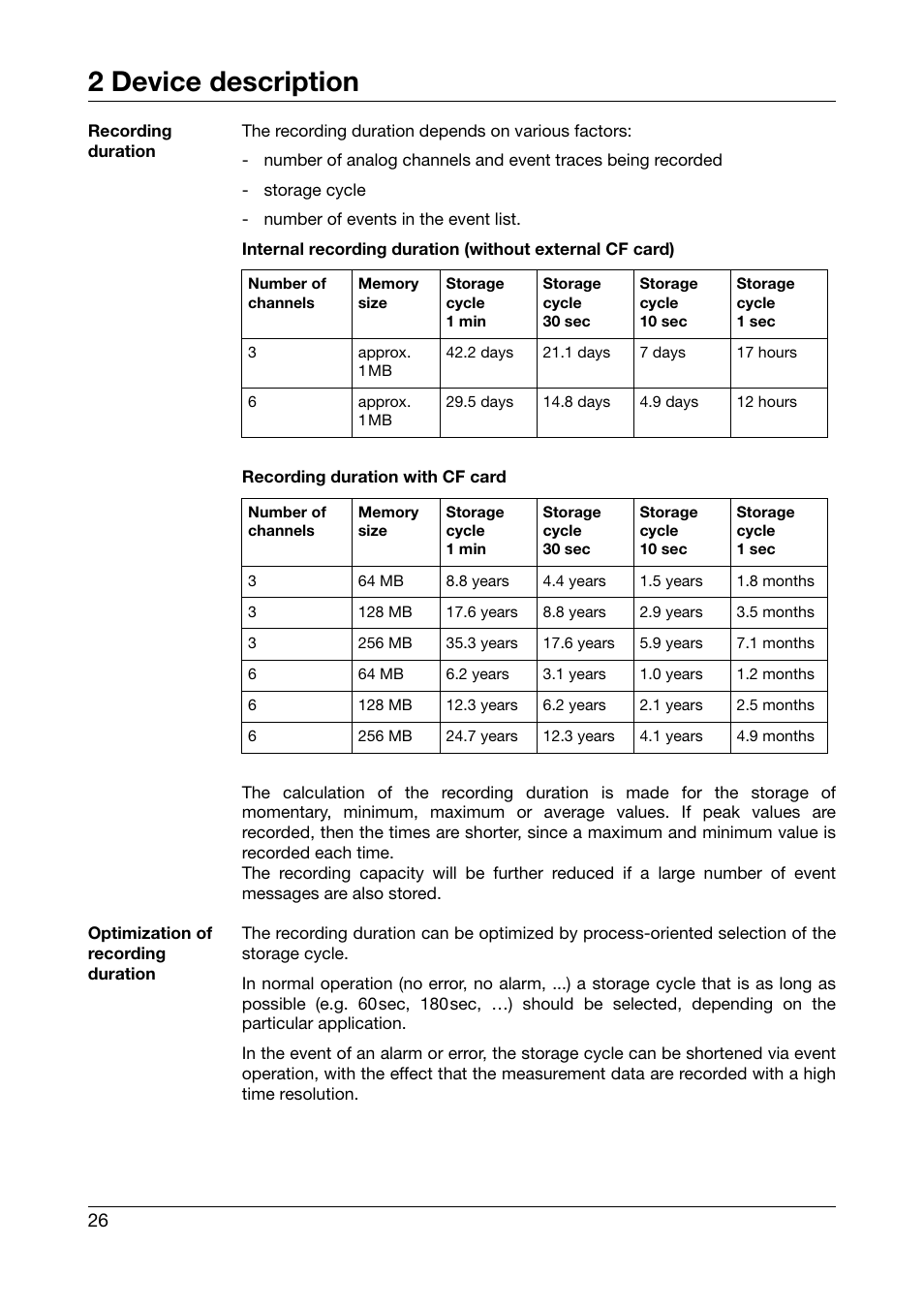 2 device description | JUMO 706510 LOGOSCREEN 500 cf Operating Manual User Manual | Page 26 / 140