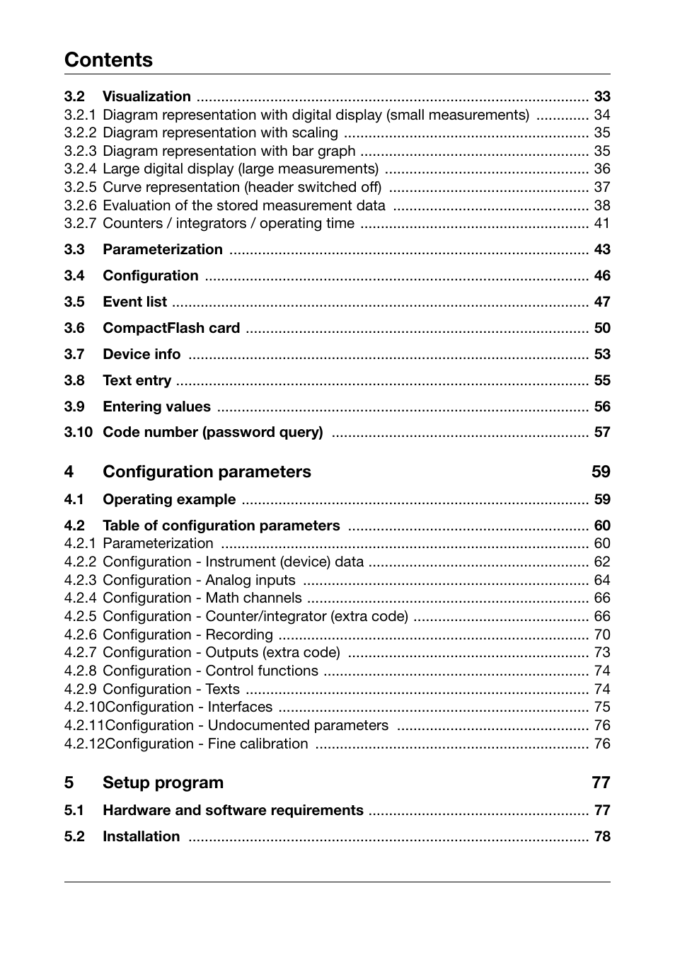 JUMO 706510 LOGOSCREEN 500 cf Operating Manual User Manual | Page 4 / 140