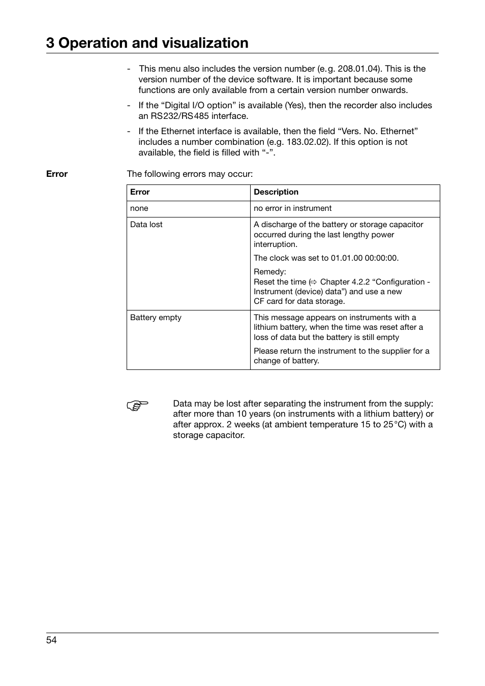 3 operation and visualization | JUMO 706510 LOGOSCREEN 500 cf Operating Manual User Manual | Page 54 / 140