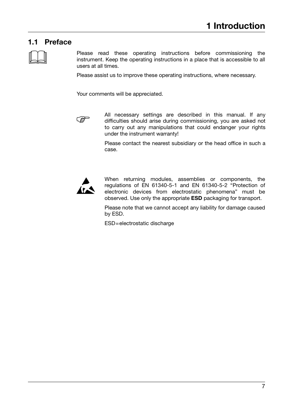 1 introduction, 1 preface, Introduction | Preface | JUMO 706510 LOGOSCREEN 500 cf Operating Manual User Manual | Page 7 / 140