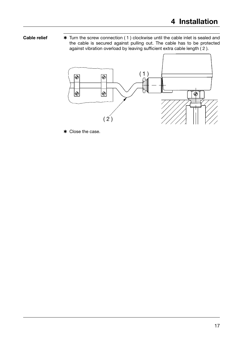 4 installation | JUMO 60.3031 Surface-mounting thermostats, ATH.-SE Operating Manual User Manual | Page 17 / 24