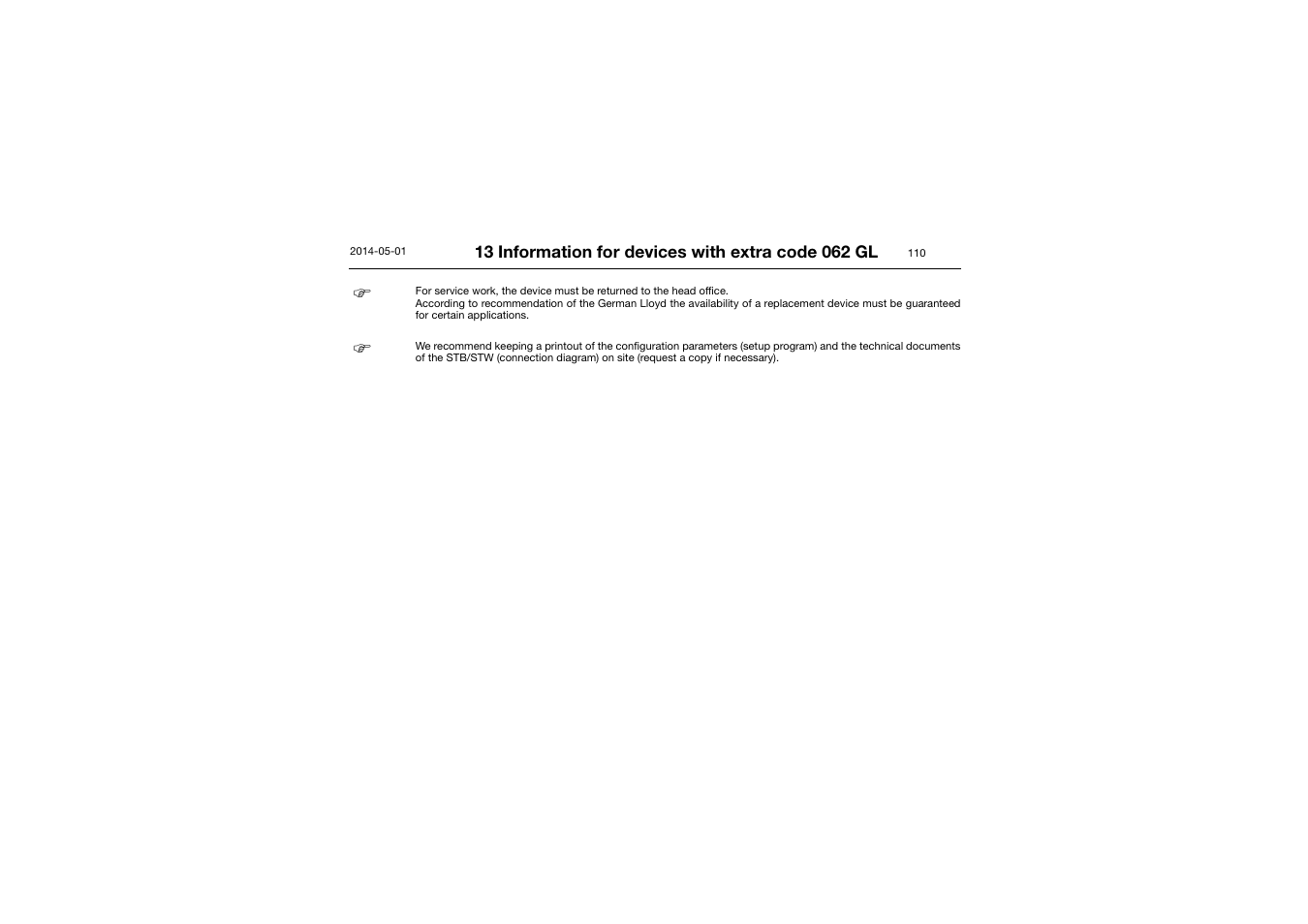 JUMO 701150 14597 safetyM STB/STW - Safety Temperature Limiter and Safety Temperature Monitor Operating Manual User Manual | Page 110 / 116