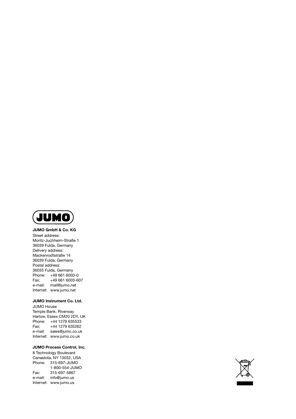 JUMO 707060 Wtrans B - Programmable Head Transmitter with Radio Transmission Operating Manual User Manual | Page 44 / 44