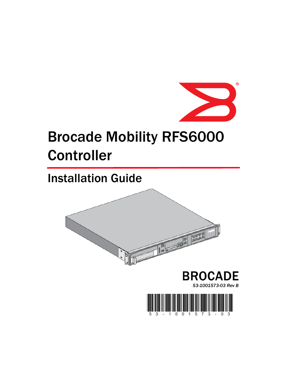 Brocade Mobility RFS6000 Controller Installation Guide User Manual | 36 pages