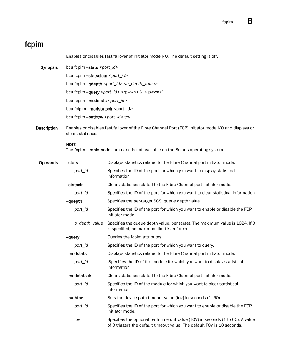 Fcpim | Brocade Communications Systems CNA User Manual | Page 195 / 228