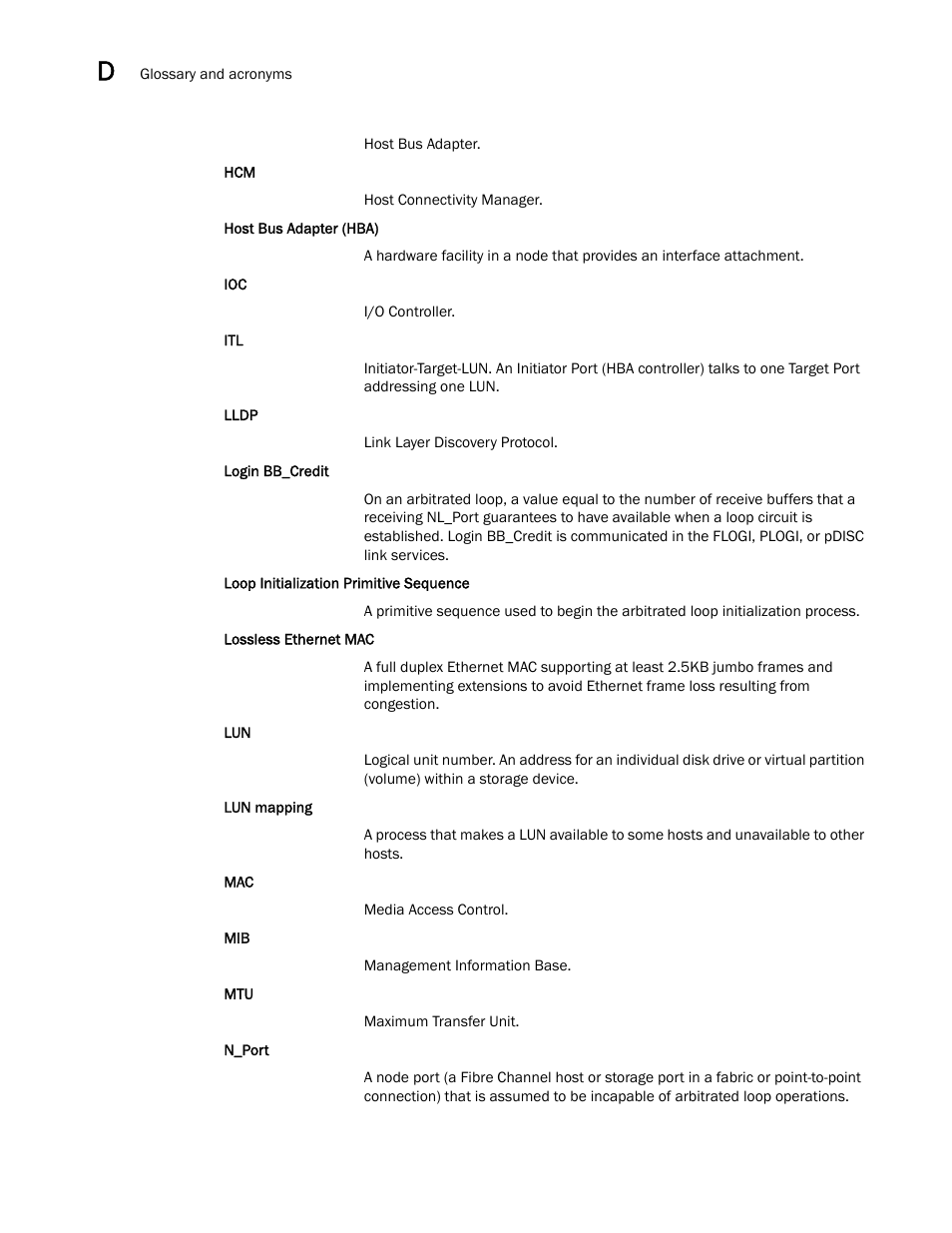Brocade Communications Systems CNA User Manual | Page 222 / 228