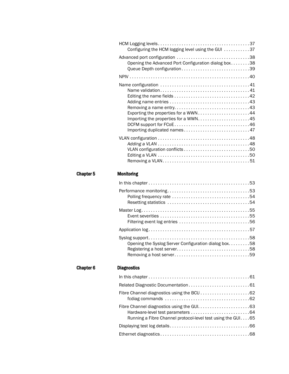 Brocade Communications Systems CNA User Manual | Page 5 / 228