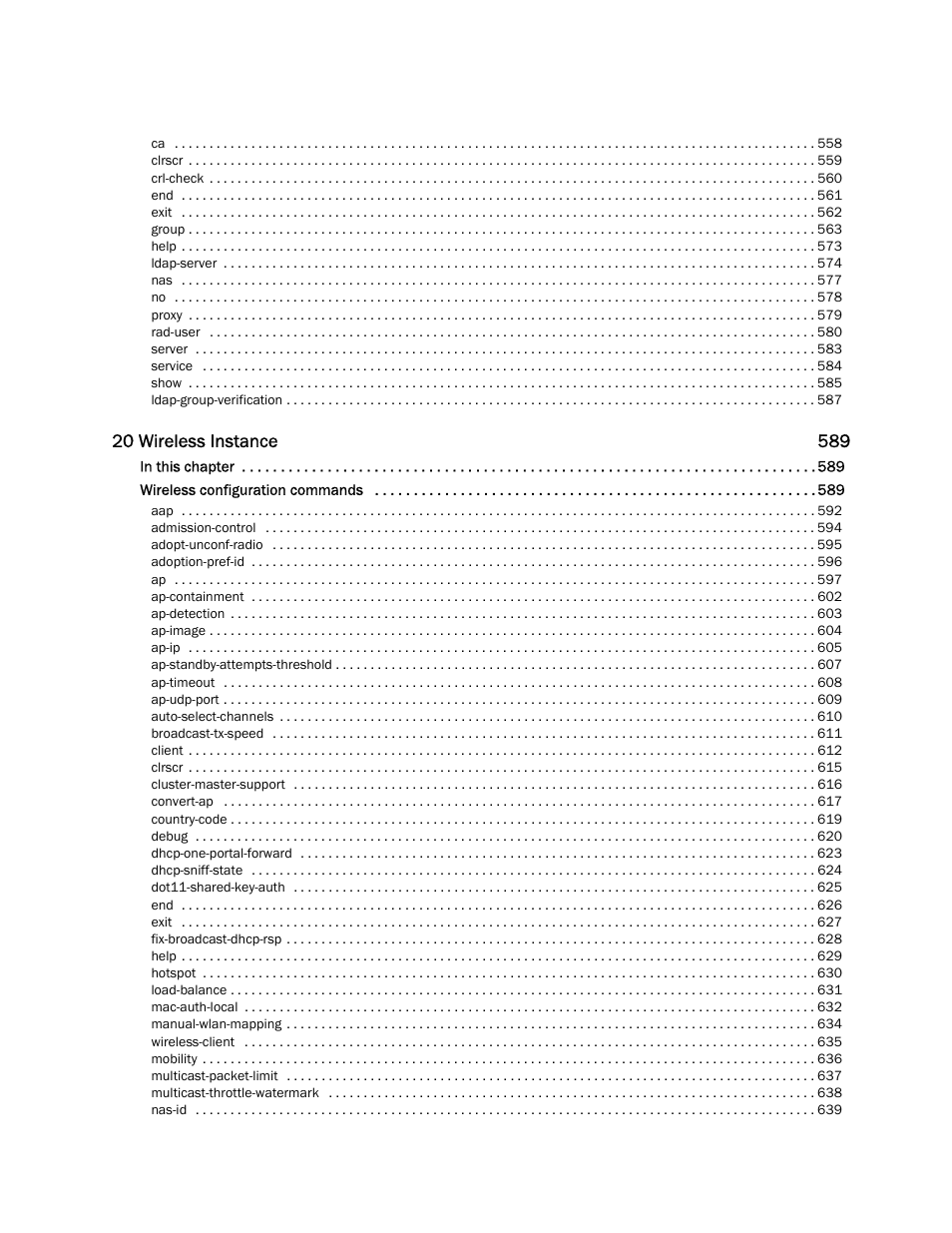 Brocade Communications Systems RFS6000 User Manual | Page 11 / 839