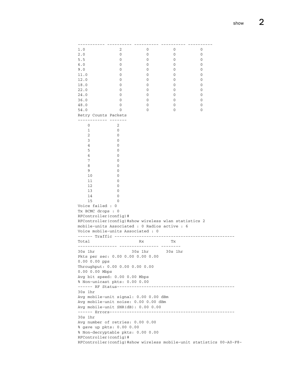 Brocade Communications Systems RFS6000 User Manual | Page 125 / 839