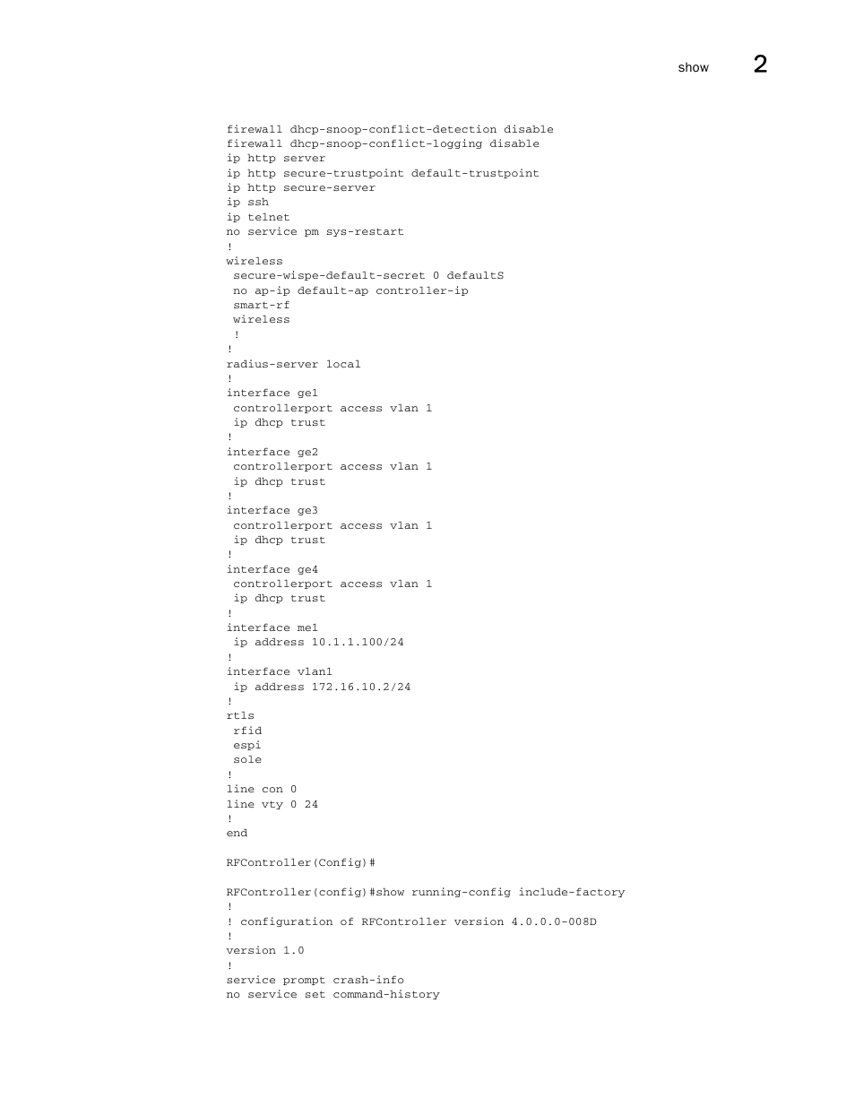 Brocade Communications Systems RFS6000 User Manual | Page 139 / 839