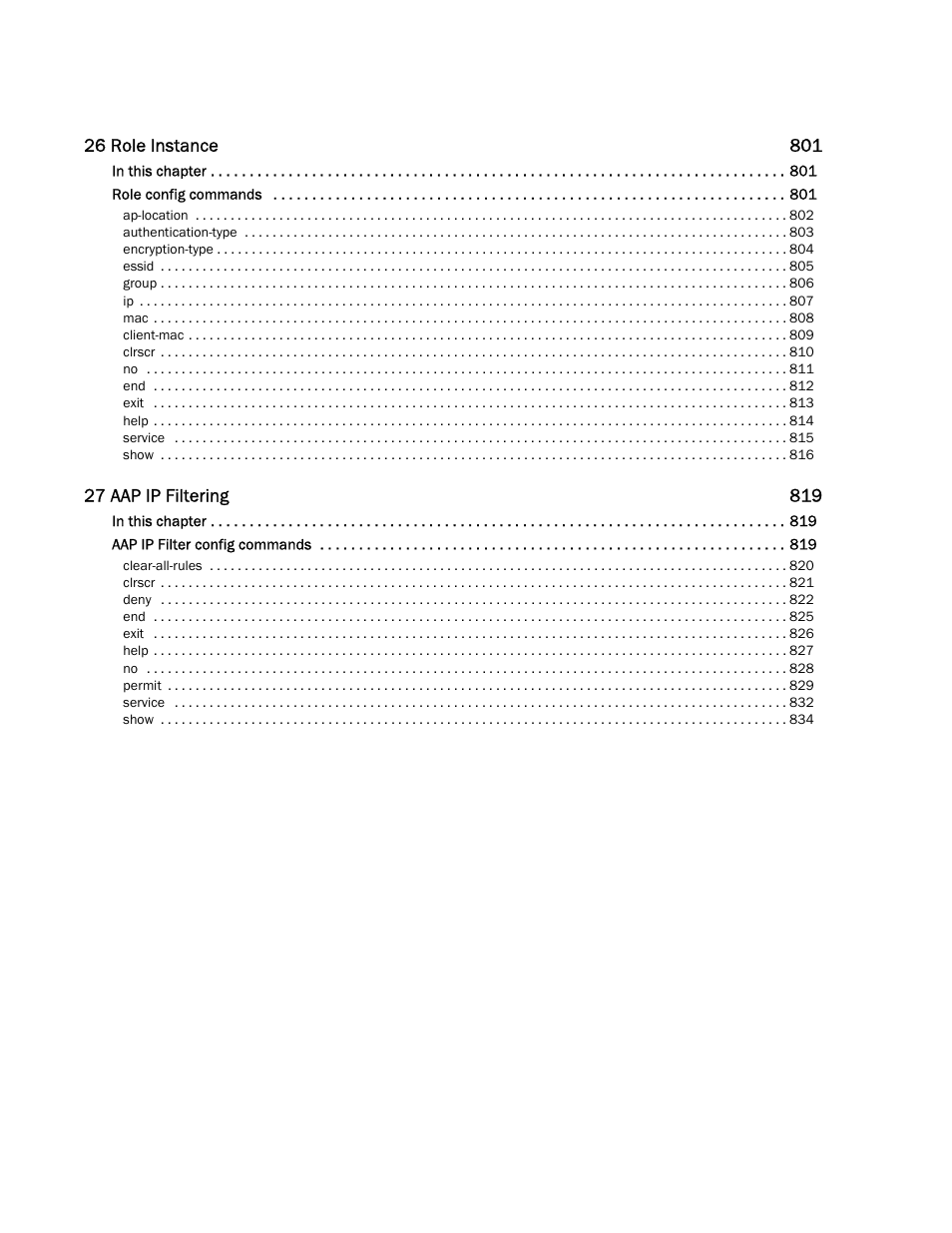 Brocade Communications Systems RFS6000 User Manual | Page 14 / 839