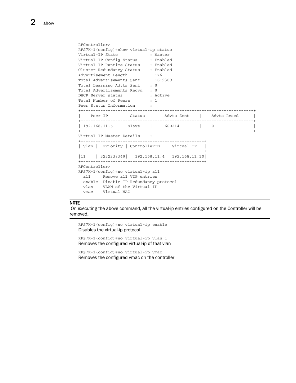 Brocade Communications Systems RFS6000 User Manual | Page 150 / 839