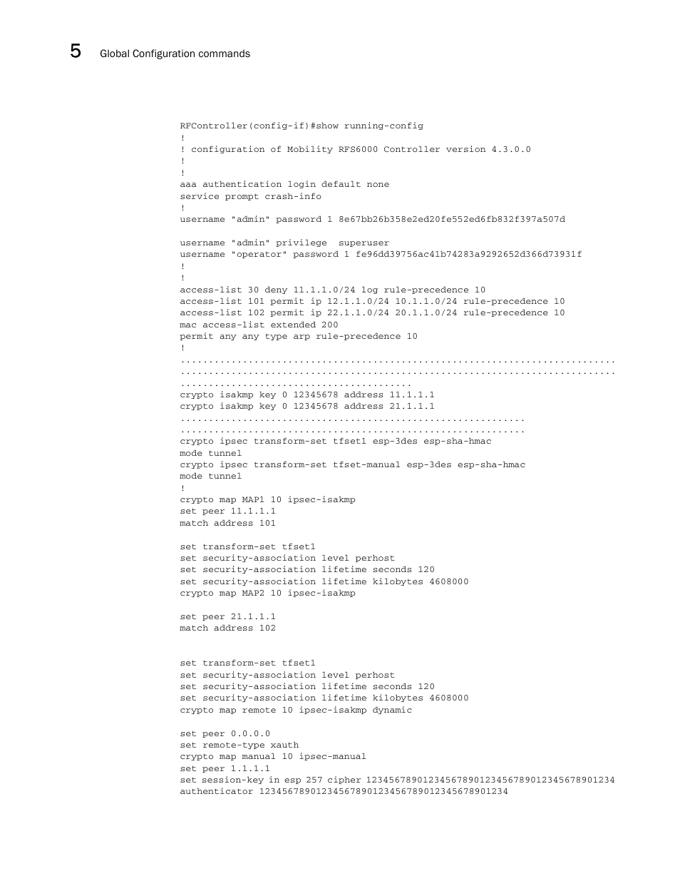 Brocade Communications Systems RFS6000 User Manual | Page 240 / 839