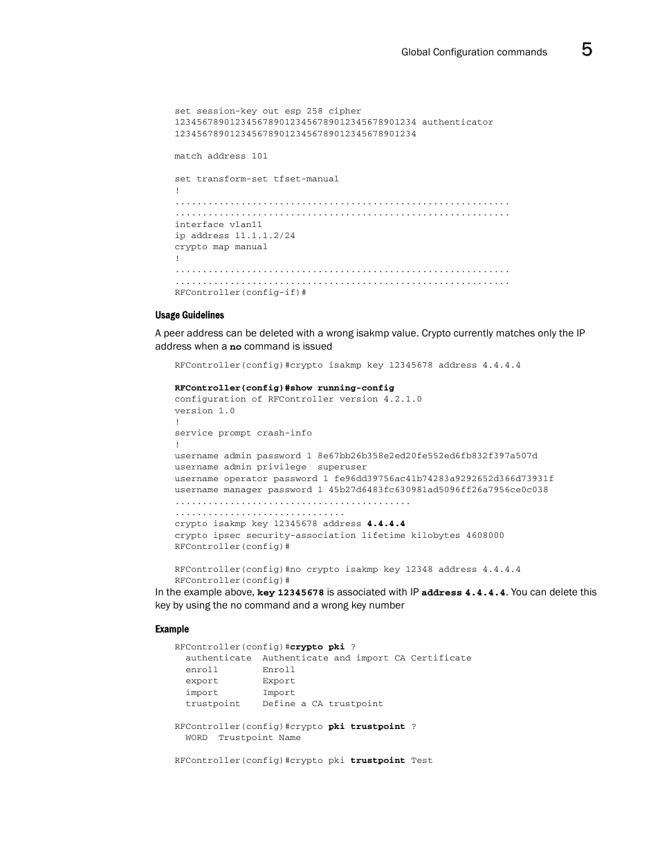 Brocade Communications Systems RFS6000 User Manual | Page 241 / 839
