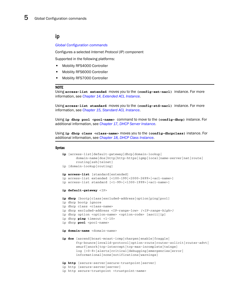 Brocade Communications Systems RFS6000 User Manual | Page 254 / 839