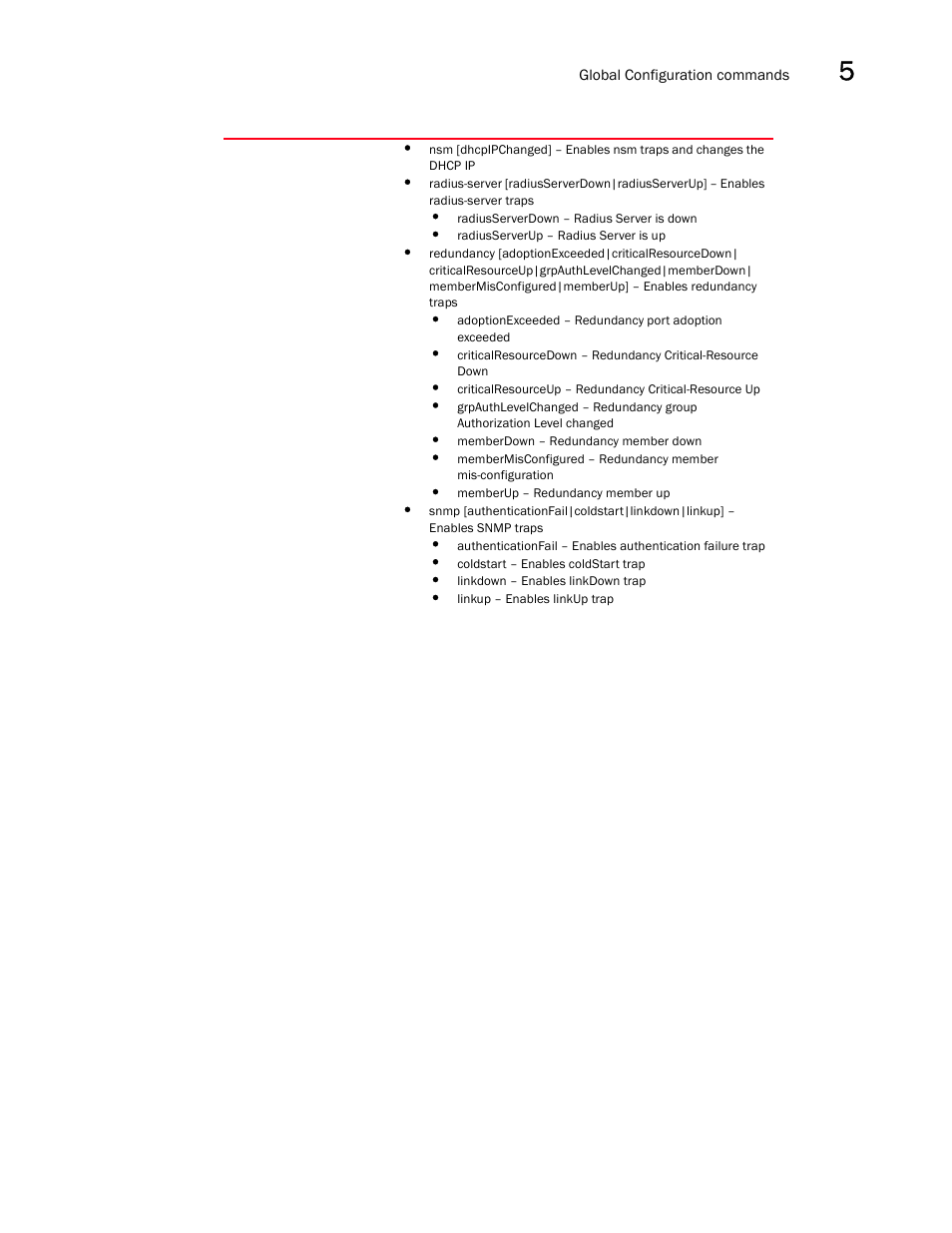 Brocade Communications Systems RFS6000 User Manual | Page 289 / 839