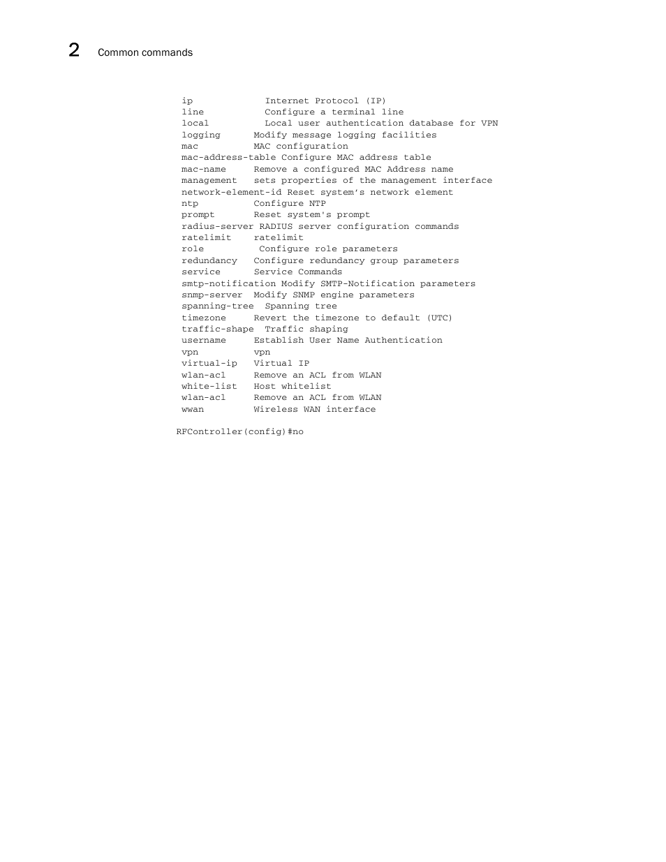 Brocade Communications Systems RFS6000 User Manual | Page 38 / 839