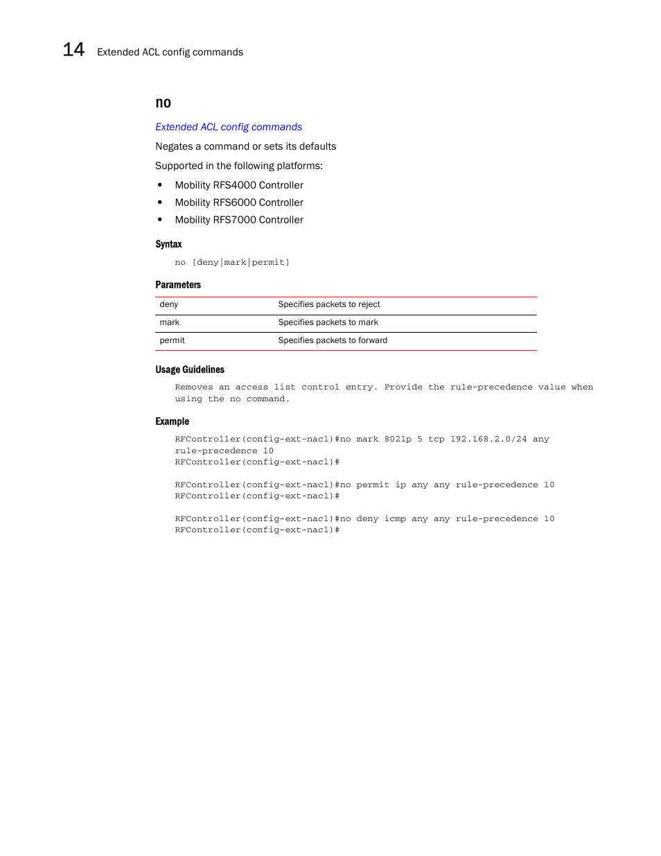 Brocade Communications Systems RFS6000 User Manual | Page 464 / 839