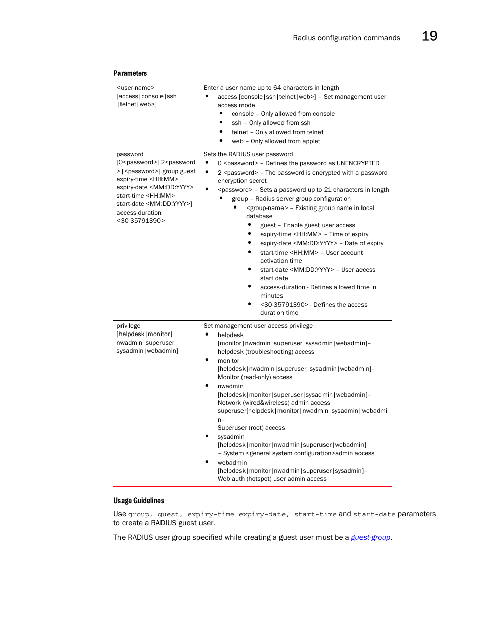 Brocade Communications Systems RFS6000 User Manual | Page 583 / 839