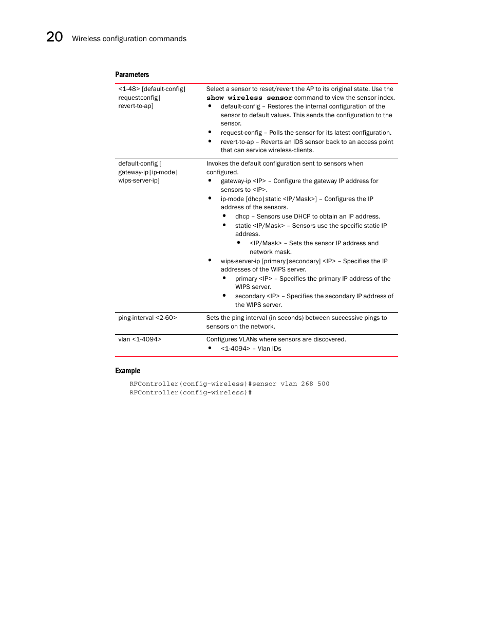 Brocade Communications Systems RFS6000 User Manual | Page 662 / 839