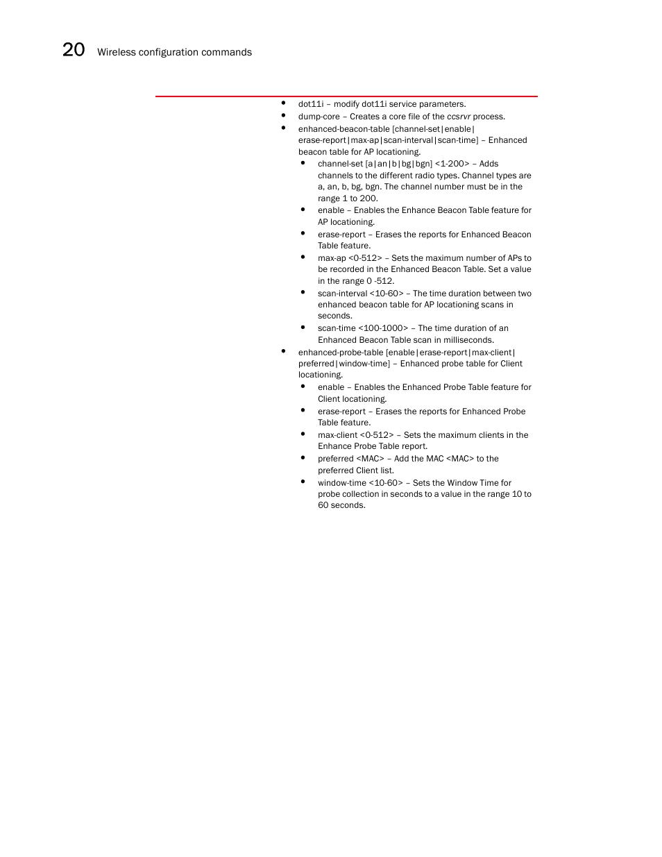 Brocade Communications Systems RFS6000 User Manual | Page 670 / 839