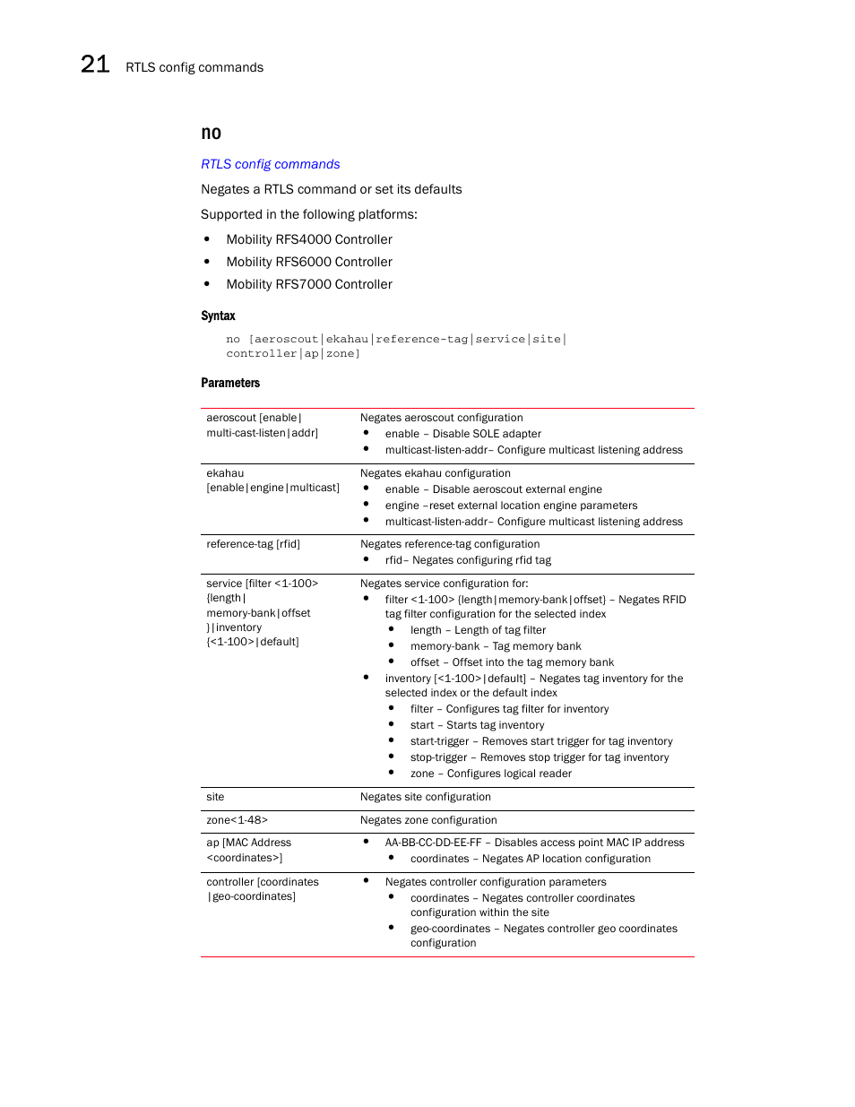 Brocade Communications Systems RFS6000 User Manual | Page 716 / 839