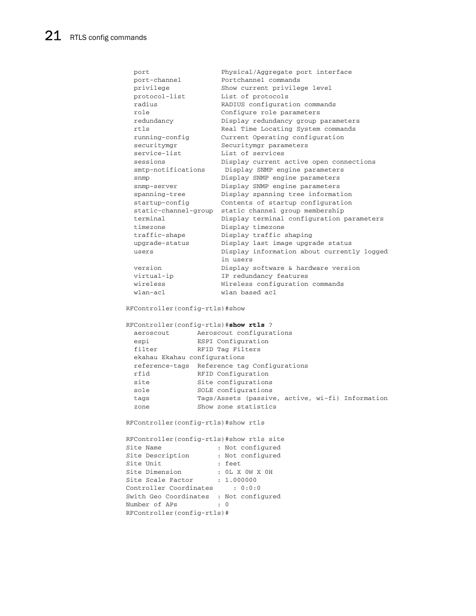 Brocade Communications Systems RFS6000 User Manual | Page 724 / 839