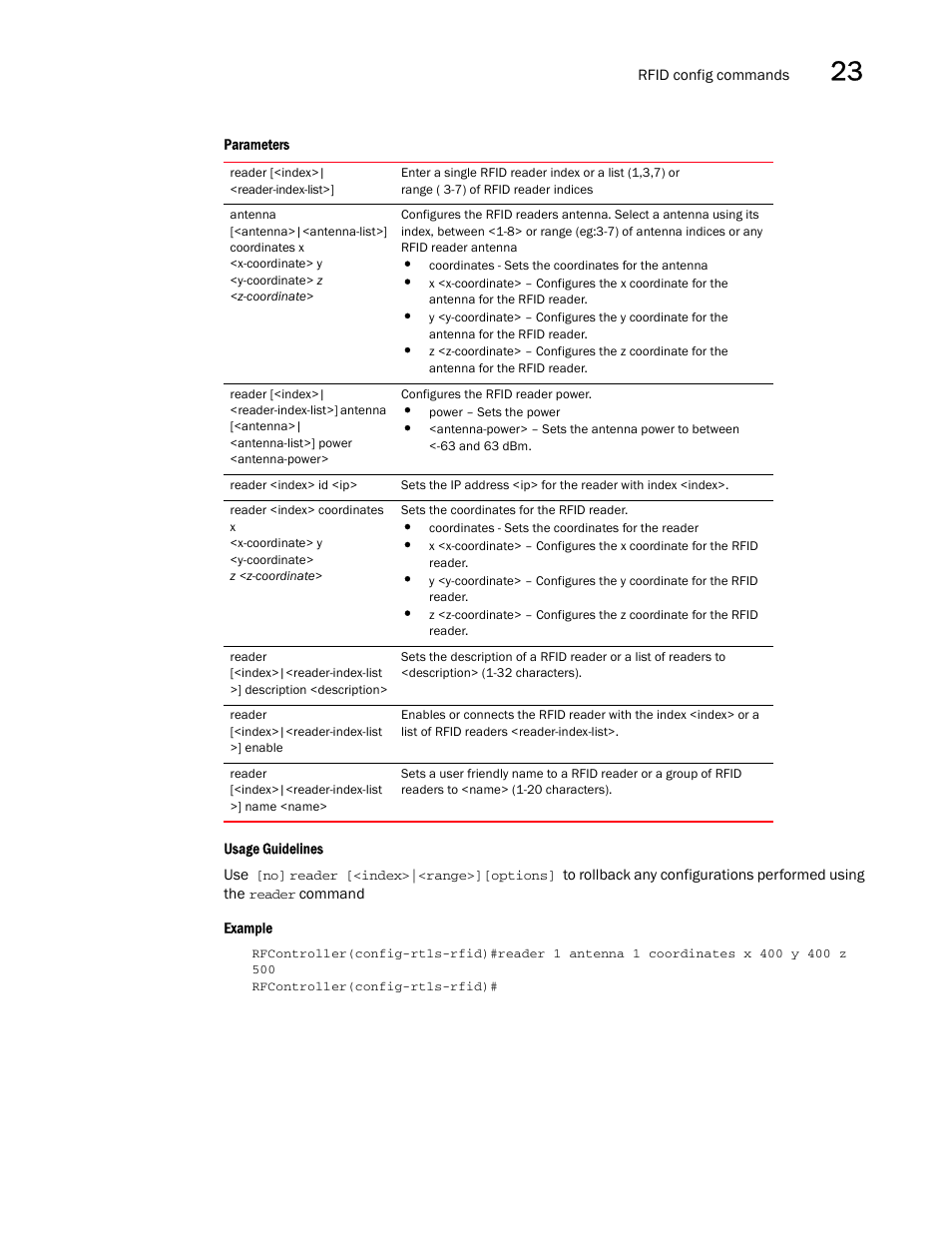 Brocade Communications Systems RFS6000 User Manual | Page 749 / 839