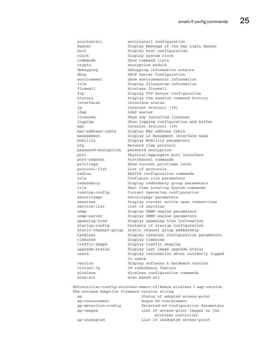 Brocade Communications Systems RFS6000 User Manual | Page 797 / 839