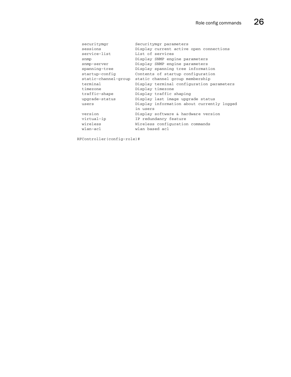 Brocade Communications Systems RFS6000 User Manual | Page 819 / 839