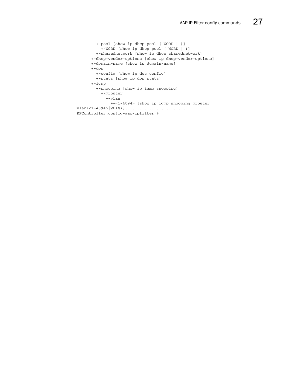 Brocade Communications Systems RFS6000 User Manual | Page 835 / 839