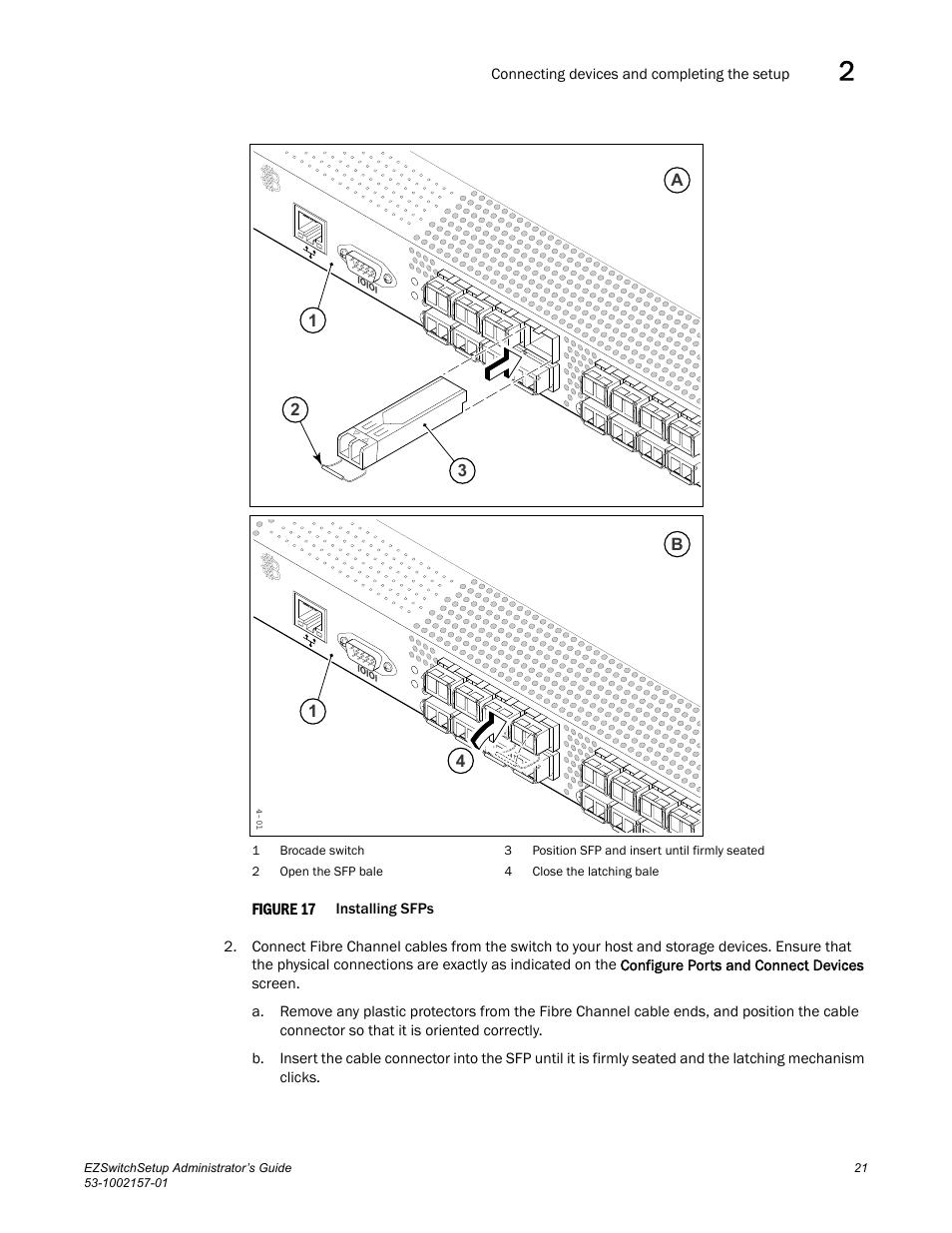 Brocade Communications Systems Brocade EZSwitchSetup 5100 User Manual | Page 33 / 64