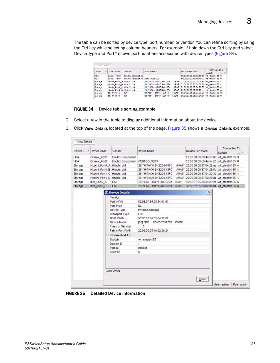 Brocade Communications Systems Brocade EZSwitchSetup 5100 User Manual | Page 49 / 64