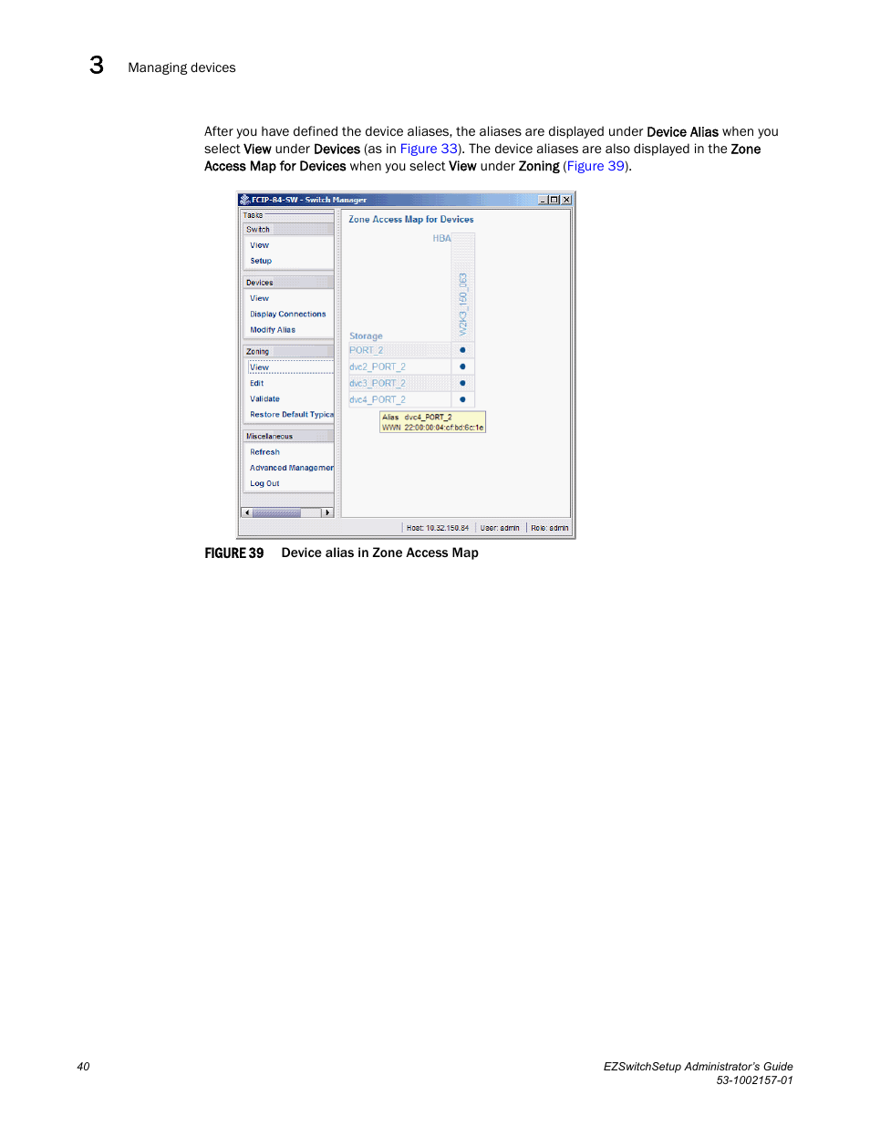 Brocade Communications Systems Brocade EZSwitchSetup 5100 User Manual | Page 52 / 64