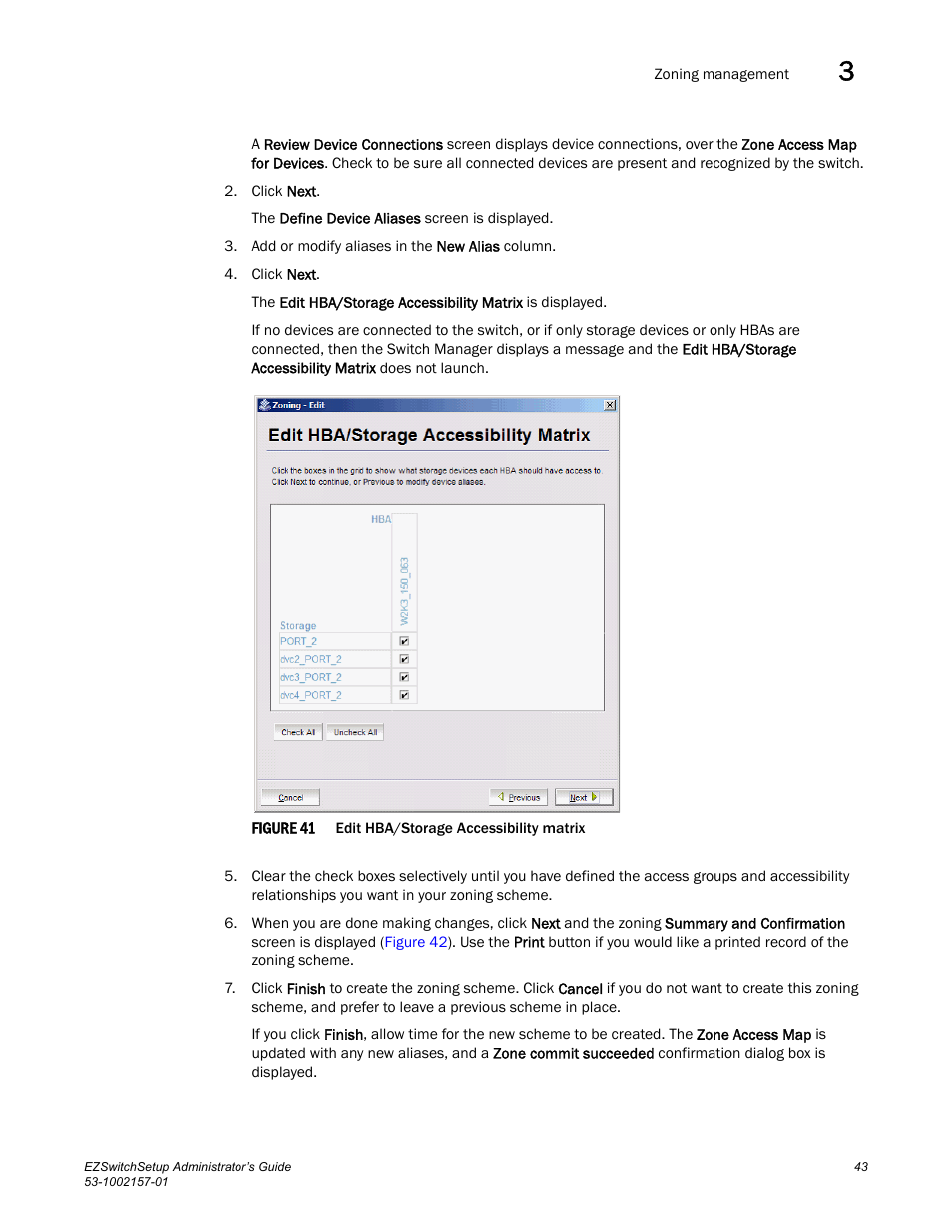 Brocade Communications Systems Brocade EZSwitchSetup 5100 User Manual | Page 55 / 64