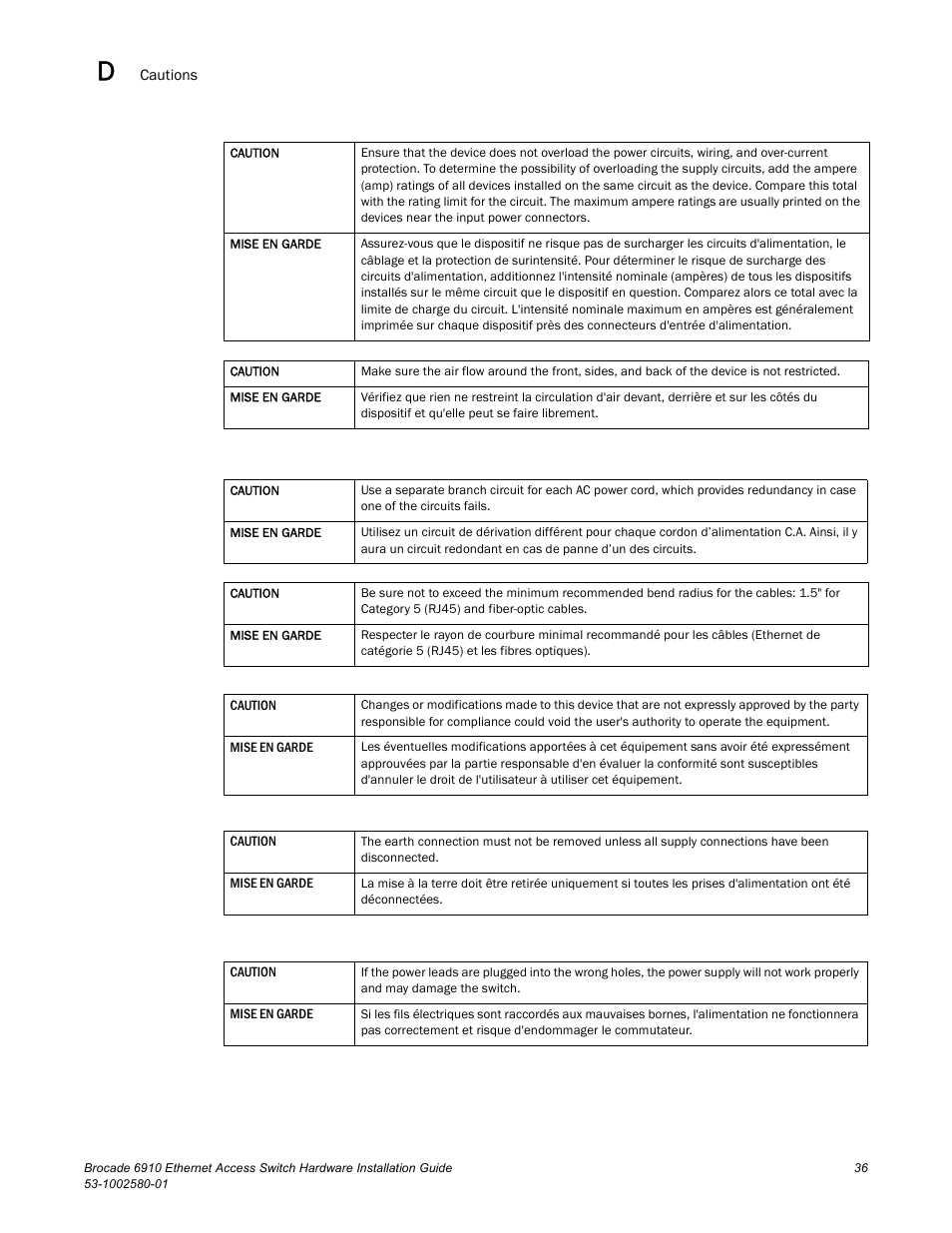 Brocade Communications Systems Brocade 6910 Ethernet Access Switch 53-1002580-01 User Manual | Page 50 / 82