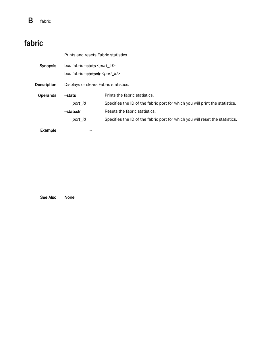 Fabric | Brocade Communications Systems 415 User Manual | Page 154 / 186