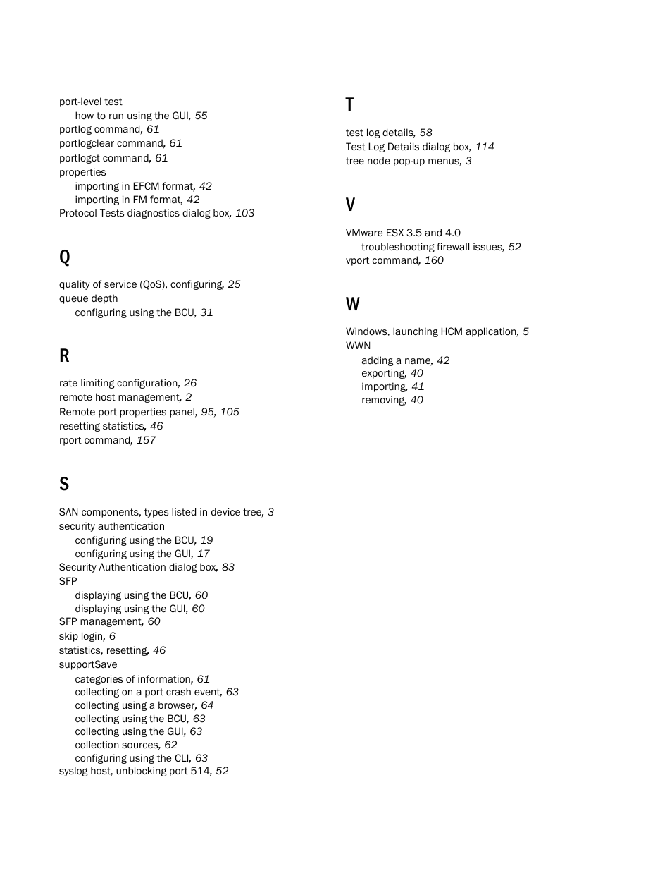 Brocade Communications Systems 415 User Manual | Page 185 / 186