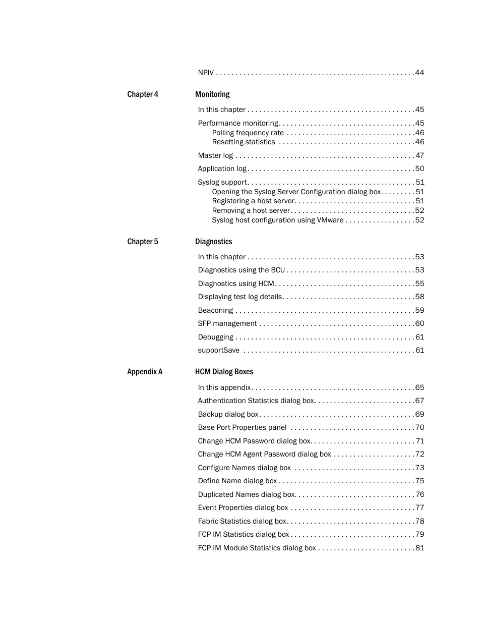 Brocade Communications Systems 415 User Manual | Page 5 / 186