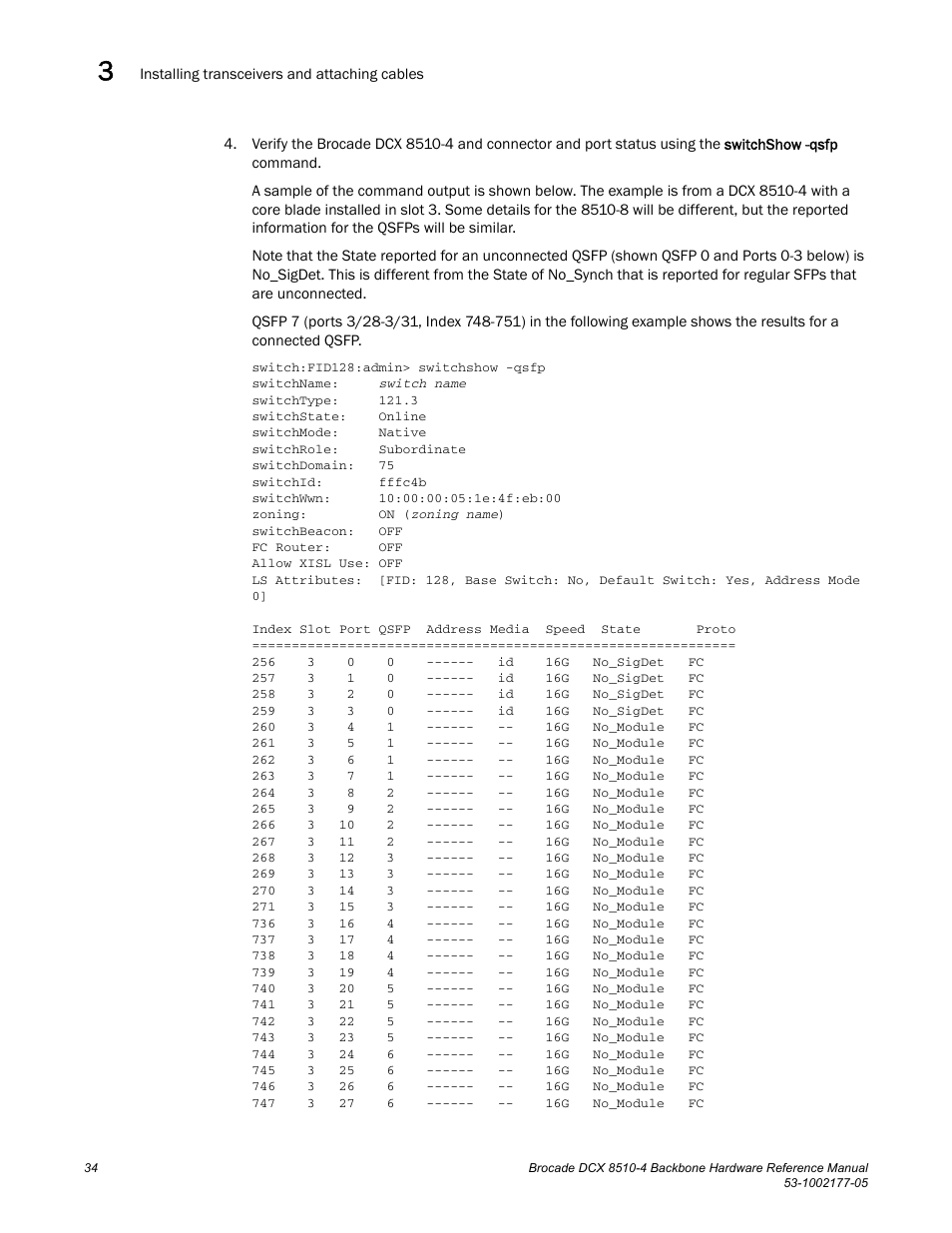Brocade Communications Systems Brocade Backbone DCX 8510-4 User Manual | Page 54 / 168
